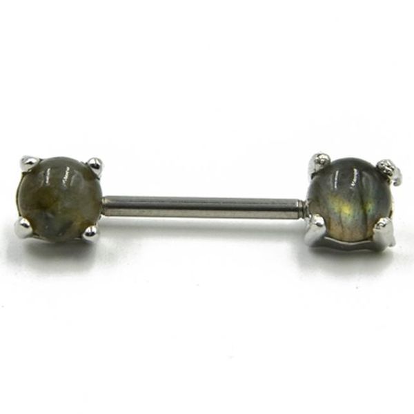 1 шт. 316l хирургическая сталь labradorite ниппель соска для штанги соска соска бар камень соска пирсинг моды сексуальные ювелирные изделия, Black
1 шт. 316l хирургическая сталь labradorite ниппель соска для штанги соска соска бар камень соска пирсинг моды сексуальные ювелирные изделия, Black