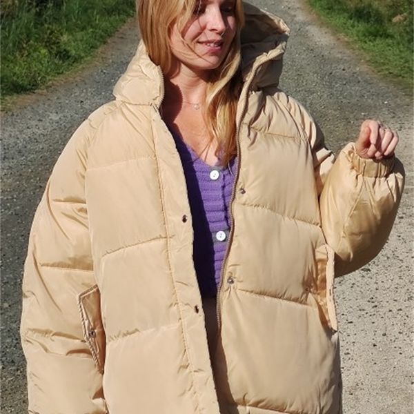 fashion loose winter cotton overcoat down women's short style cotton-padded jacket clothes 201110, Black
fashion loose winter cotton overcoat down women's short style cotton-padded jacket clothes 201110, Black