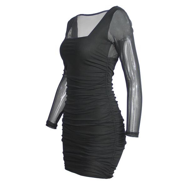 womens fashion dressblack perspective mesh long sleeve pleated dress xl 9sc785jzdd, Black;gray
womens fashion dressblack perspective mesh long sleeve pleated dress xl 9sc785jzdd, Black;gray