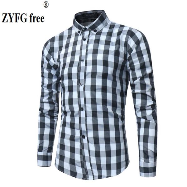 men's casual shirts shirt black and white plaid long-sleeved spring summer autumn turn-down collar simple style blouse, White;black
men's casual shirts shirt black and white plaid long-sleeved spring summer autumn turn-down collar simple style blouse, White;black