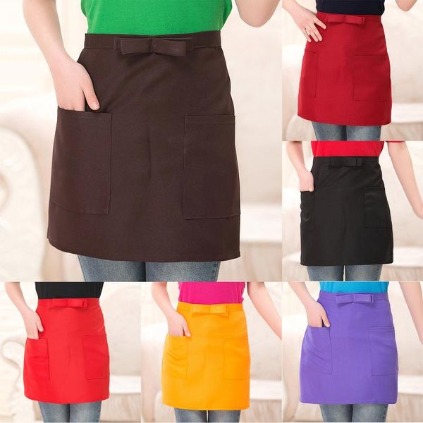 25# various colors waiter waitress short half size waist apron kitchen pub bar restaurant cotton bow short half waist apron
25# various colors waiter waitress short half size waist apron kitchen pub bar restaurant cotton bow short half waist apron