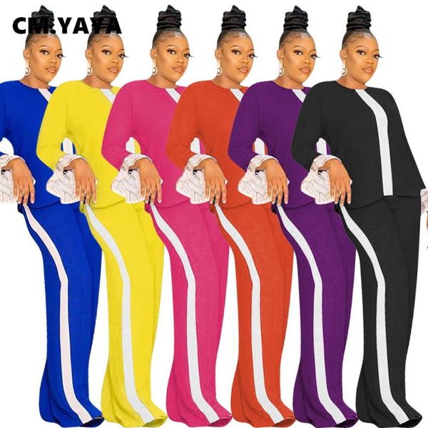 cm.yaya patchwork two 2piece set for women high street long sleeve straight pants set tracksuit fitness matching outfit, Gray
cm.yaya patchwork two 2piece set for women high street long sleeve straight pants set tracksuit fitness matching outfit, Gray