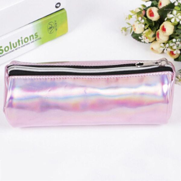 harajuku street shooting colorful laser makeup pouch pencil case fashion cosmetic bags colorful laser sequins cosmetic bag1