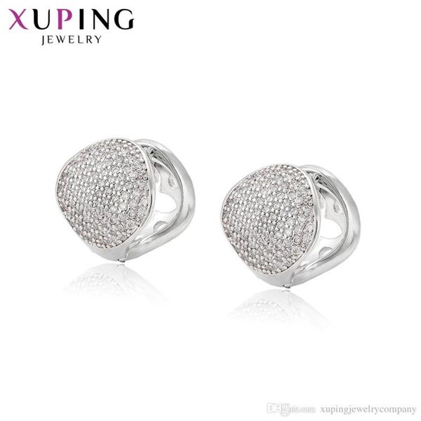 xuping fashion earring hoop earring new design statement jewelry christmas gift 29764, Golden;silver
xuping fashion earring hoop earring new design statement jewelry christmas gift 29764, Golden;silver