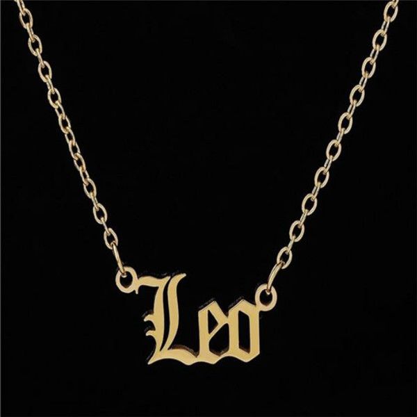 5eh2personalized letter zodiac constellation necklaces custom stainless steel old english necklace birthday jewelry gift
5eh2personalized letter zodiac constellation necklaces custom stainless steel old english necklace birthday jewelry gift