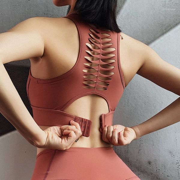 hollow out back sports bra padded push up yoga bra sportswear shockproof yoga vest sports tank running fitness underwear1, White;black
hollow out back sports bra padded push up yoga bra sportswear shockproof yoga vest sports tank running fitness underwear1, White;black