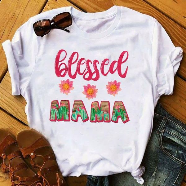 women 2020 blessed mama flower cute womens mother's day clothing lady t shirt t-shirts ladies graphic female tee t-shirt, White
women 2020 blessed mama flower cute womens mother's day clothing lady t shirt t-shirts ladies graphic female tee t-shirt, White