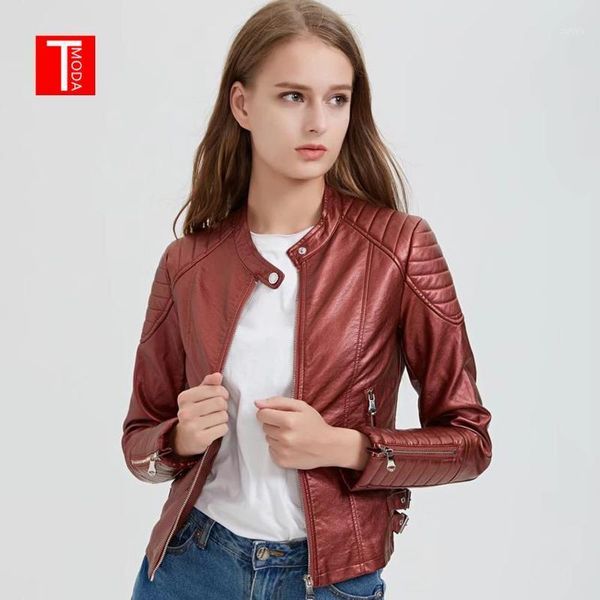 tmoda279 autumn winter women faux leather jackets coats lady pu motorcycle shining red zipper coat streetwear biker outerwear1, Black
tmoda279 autumn winter women faux leather jackets coats lady pu motorcycle shining red zipper coat streetwear biker outerwear1, Black