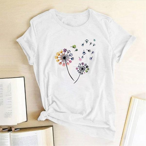 wildflower dandelion print women t shirt harajuku cotton casual summer femme t shirts women graphic tees mujer camisetas, White
wildflower dandelion print women t shirt harajuku cotton casual summer femme t shirts women graphic tees mujer camisetas, White