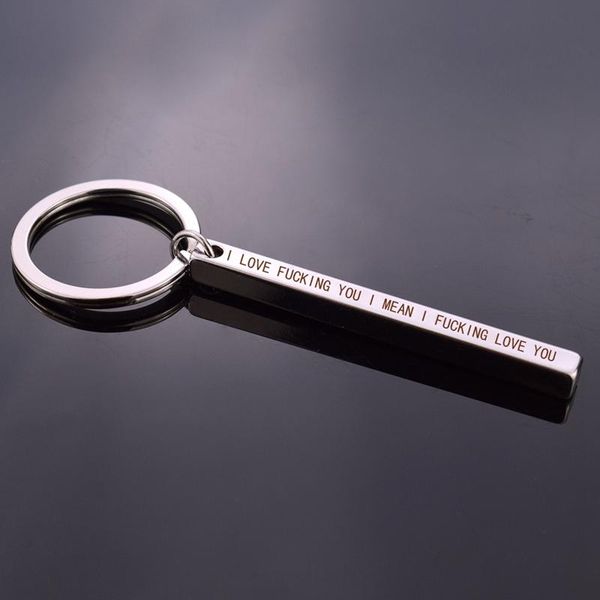 keychains " drive safe because i love you engraved keychain couple key chain metal vertical bar keyring keyfob valentines gifts, Silver
keychains " drive safe because i love you engraved keychain couple key chain metal vertical bar keyring keyfob valentines gifts, Silver