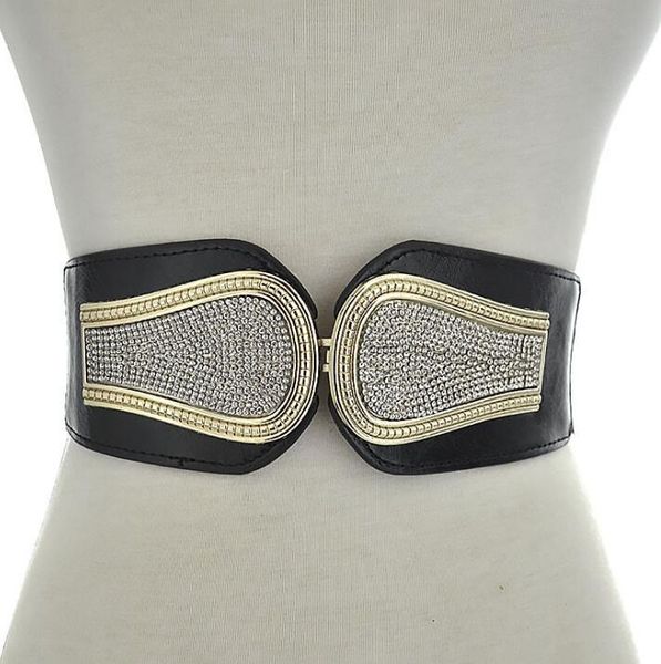 women's runway fashion diamonds elastic cummerbunds female vintage dress corsets waistband belts decoration wide belt r1436, Black;brown
women's runway fashion diamonds elastic cummerbunds female vintage dress corsets waistband belts decoration wide belt r1436, Black;brown