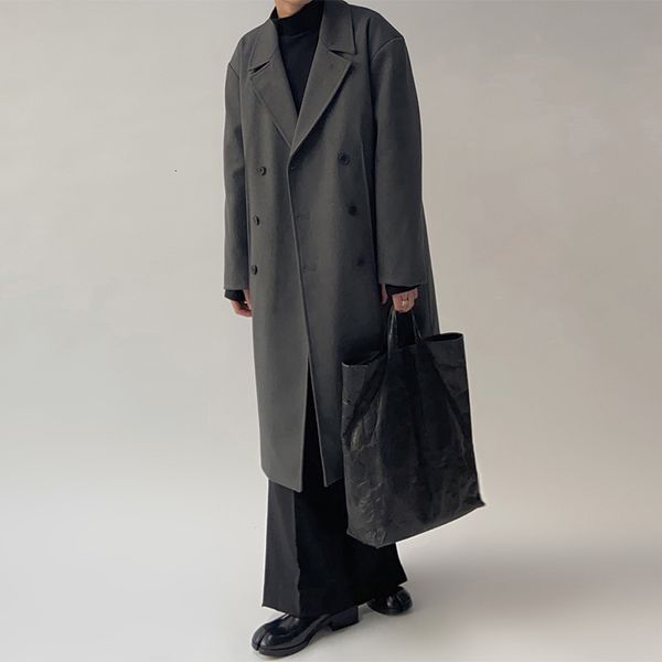 2021 new man on knee long warm jacket in loose fashion cloth wool son korean version nf0j, Black
2021 new man on knee long warm jacket in loose fashion cloth wool son korean version nf0j, Black