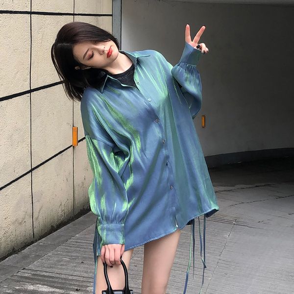 2021 new jade net retro-red female design feel small superior group blingbling glow sleeves autumn shirt 6r3o, White
2021 new jade net retro-red female design feel small superior group blingbling glow sleeves autumn shirt 6r3o, White