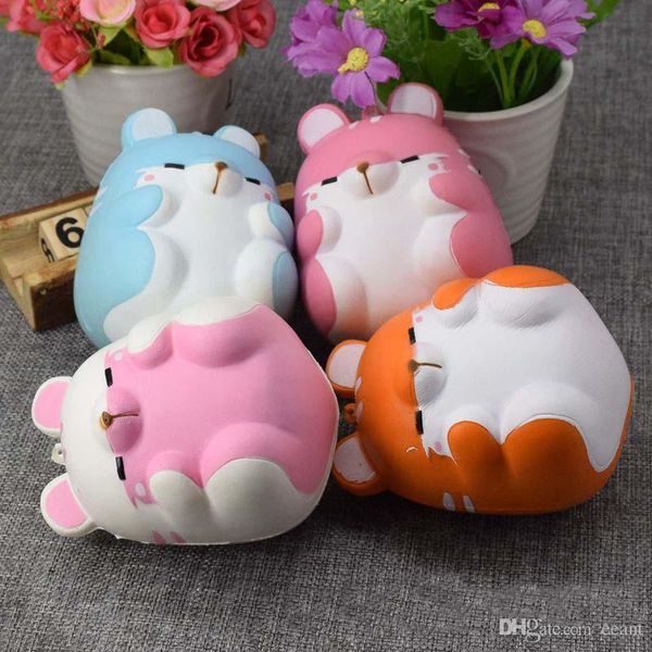 kawaii soft squishy colorful simulation hamster toy slow rising for relieves squishies stress anxiety home decoration 
kawaii soft squishy colorful simulation hamster toy slow rising for relieves squishies stress anxiety home decoration
