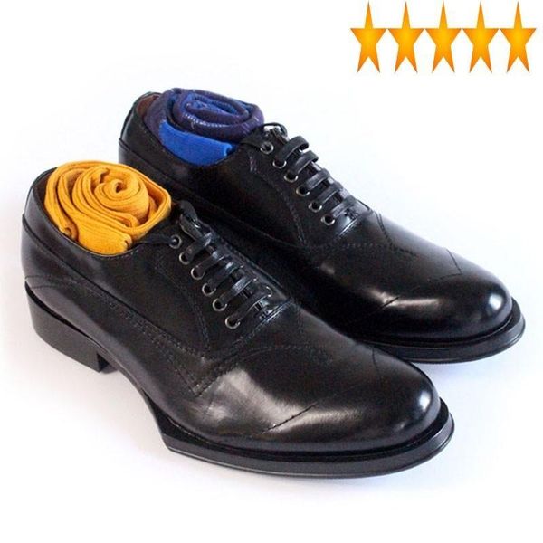 brand geometric platform men formal oxfords luxury nature leather runway business man footwear block heels dress shoes, Black
brand geometric platform men formal oxfords luxury nature leather runway business man footwear block heels dress shoes, Black