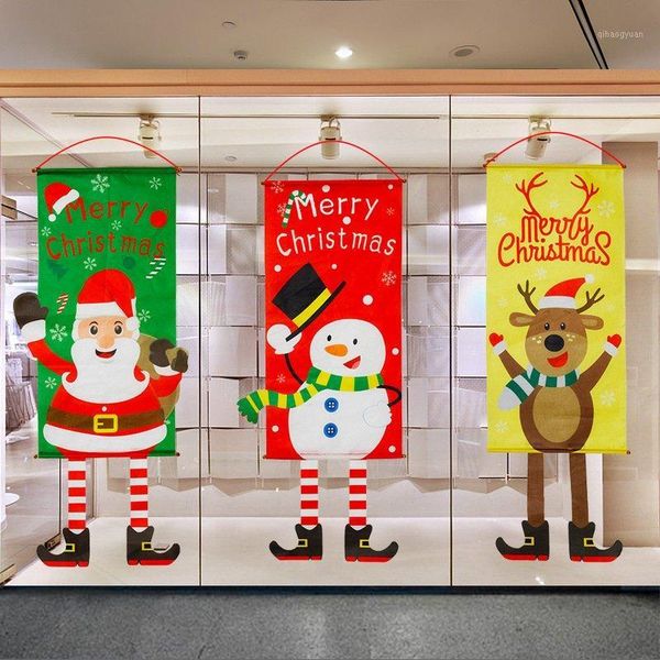 merry christmas santa claus flag for decorative door window xmas decorations home hanging ornaments1
merry christmas santa claus flag for decorative door window xmas decorations home hanging ornaments1