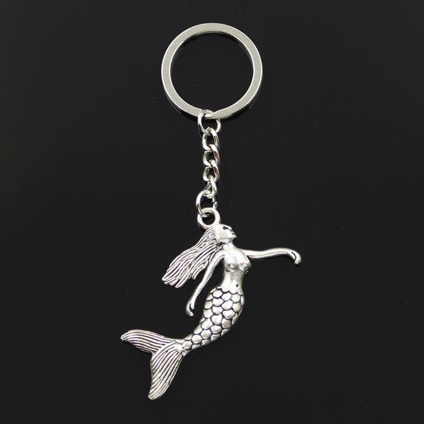 fashion 30mm key ring metal key chain keychain jewelry antique silver color plated dancing mermaid 57x53mm pendant
fashion 30mm key ring metal key chain keychain jewelry antique silver color plated dancing mermaid 57x53mm pendant