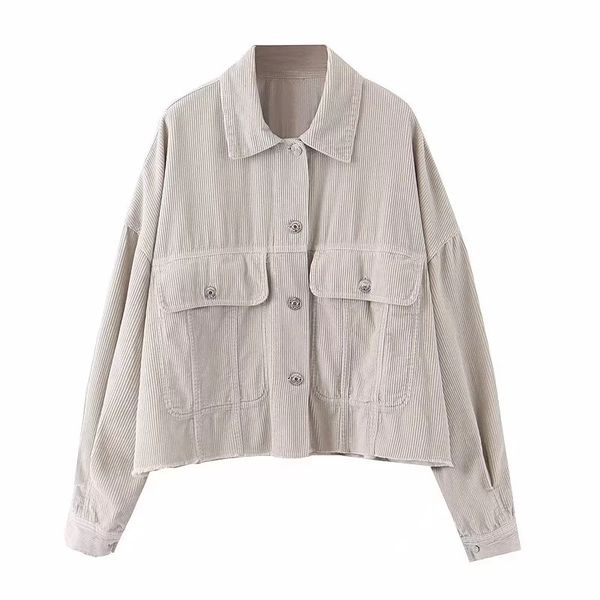 za autumn winter women's cotton corduroy loose coat warm outwear oversize coats female shirtwear jacket woman clothes 201031, Black;brown
za autumn winter women's cotton corduroy loose coat warm outwear oversize coats female shirtwear jacket woman clothes 201031, Black;brown