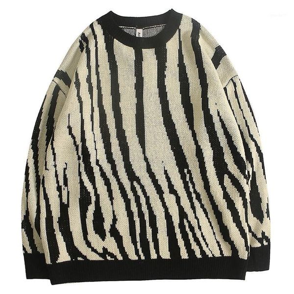 men's sweaters harajuku oversized sweater men streetwear color block patchwork striped hip hop o-neck knitwear pullovers1, White;black
men's sweaters harajuku oversized sweater men streetwear color block patchwork striped hip hop o-neck knitwear pullovers1, White;black