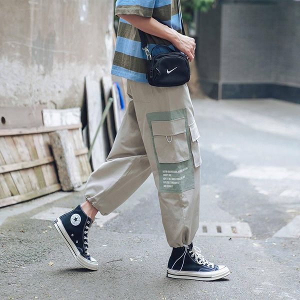 men's pants cool hip hop joggers men black harem cargo multi-pocket ribbons man sweatpants streetwear casual autumn gray mens
men's pants cool hip hop joggers men black harem cargo multi-pocket ribbons man sweatpants streetwear casual autumn gray mens