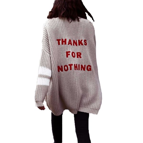 newdiscvry fashion letter embroidery cardigan women classic spring autumn sweater knitted coat female casual long cardigan coat y200720, White;black
newdiscvry fashion letter embroidery cardigan women classic spring autumn sweater knitted coat female casual long cardigan coat y200720, White;black