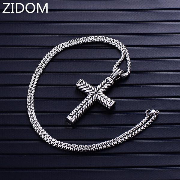 pendant necklaces men hip hop cross 316l stainless steel never fade male vintage necklace fashion hiphop jewelry gifts, Silver
pendant necklaces men hip hop cross 316l stainless steel never fade male vintage necklace fashion hiphop jewelry gifts, Silver