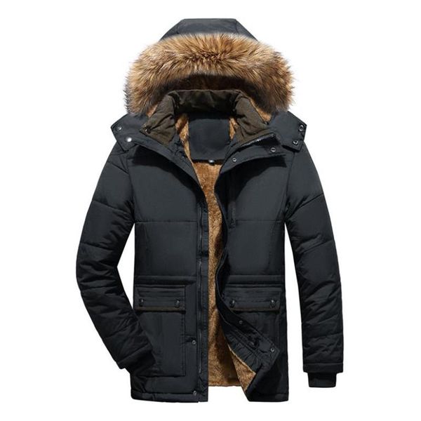 men's down & parkas mens parka jackets thick warm winter jacket men casual hooded detachable cotton coats, Black
men's down & parkas mens parka jackets thick warm winter jacket men casual hooded detachable cotton coats, Black