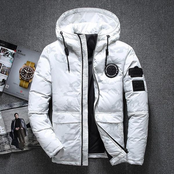 20 degrees men's winter jacket thick snow parka white duck down jacket mens camouflage jackets wind breaker brand hooded coats, Black
20 degrees men's winter jacket thick snow parka white duck down jacket mens camouflage jackets wind breaker brand hooded coats, Black