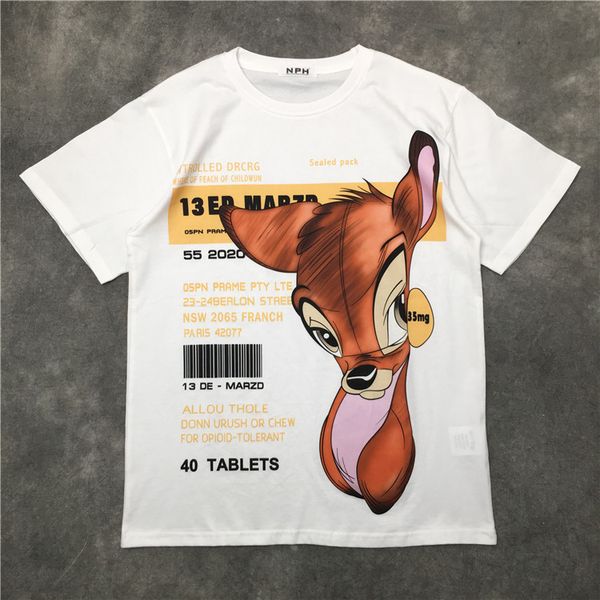 deer 2021 new high men 3d t-shirt hip skateboard street cotton t-shirts kenye streetwear # n345 5ccg, White;black
deer 2021 new high men 3d t-shirt hip skateboard street cotton t-shirts kenye streetwear # n345 5ccg, White;black