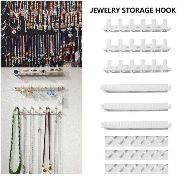 9pcs adhesive jewelry hooks shelf necklace rings earrings abs storage holder stand rack holder home wall sticky jewe jllldd
9pcs adhesive jewelry hooks shelf necklace rings earrings abs storage holder stand rack holder home wall sticky jewe jllldd