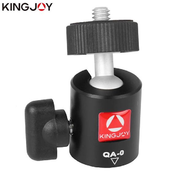 kingjoy official qa-0 tripod ball head universal mini aluminum with plate 1/4 3/8 inch screw for dslr camera
kingjoy official qa-0 tripod ball head universal mini aluminum with plate 1/4 3/8 inch screw for dslr camera