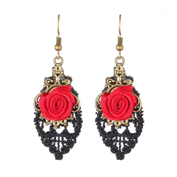 new fashion rose rose earrings lace jewelry earrings nightclub prom jewelry gift wholesale1, Golden;silver
new fashion rose rose earrings lace jewelry earrings nightclub prom jewelry gift wholesale1, Golden;silver
