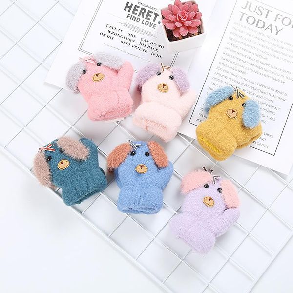 baby gloves winter newborn cartoon dog full finger mittens children thicken knitted gloves warmer boy girl plush mittens 0-3y, Slivery;white
baby gloves winter newborn cartoon dog full finger mittens children thicken knitted gloves warmer boy girl plush mittens 0-3y, Slivery;white