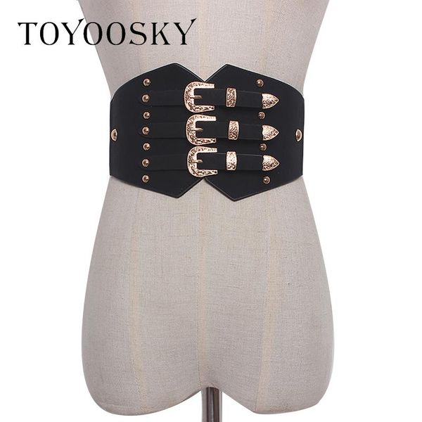 toyoosky new arrival wide belts for women suede pu leather three carving buckle belts elastic lady belt for dress party dinner, Black;brown
toyoosky new arrival wide belts for women suede pu leather three carving buckle belts elastic lady belt for dress party dinner, Black;brown