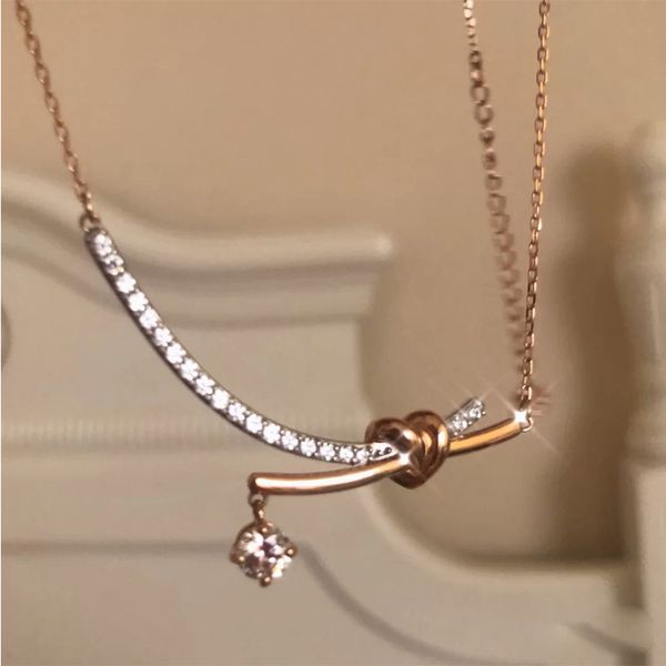 sterling necklace silver bathed in romantic smiling face the knot of female love 2g67
sterling necklace silver bathed in romantic smiling face the knot of female love 2g67