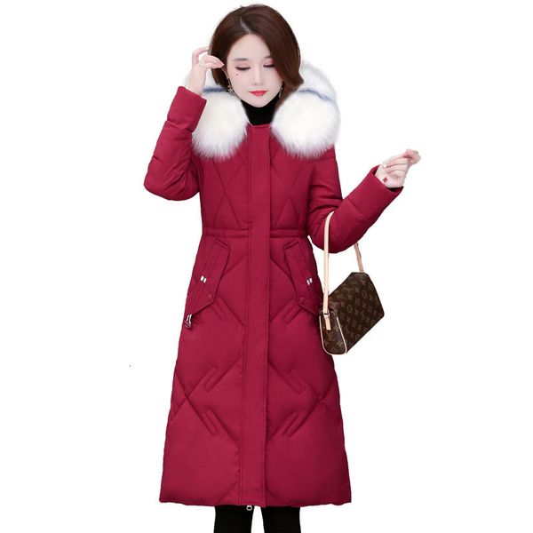 new winter wadded jacket long with thin down female outwear cotton thicken er size r723 cd1y, Black
new winter wadded jacket long with thin down female outwear cotton thicken er size r723 cd1y, Black