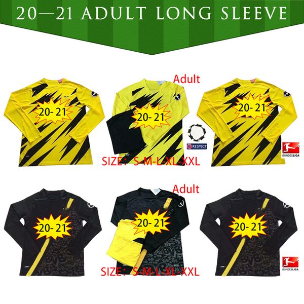 new dort#9 haaland #10 hazard long sleeves soccer jerseys 2020 #11 reus #7 sancho soccer jersey shirts 20 21 bundesliga football uniforms, Black;yellow
new dort#9 haaland #10 hazard long sleeves soccer jerseys 2020 #11 reus #7 sancho soccer jersey shirts 20 21 bundesliga football uniforms, Black;yellow