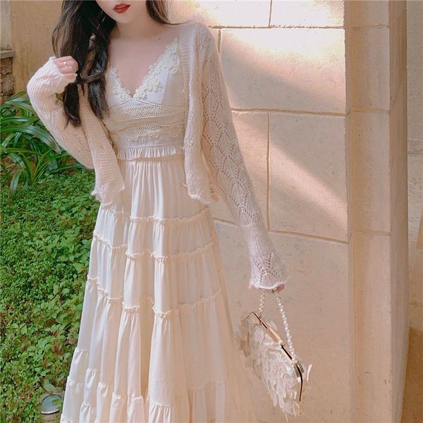 2021 New Portrait 3 Parts for Women Will See Padded Lace T-shirt Waist Skirt High Balance Sheet Cardigan Fine Mesh Matching Summer 5F7L, Gray
2021 New Portrait 3 Parts for Women Will See Padded Lace T-shirt Waist Skirt High Balance Sheet Cardigan Fine Mesh Matching Summer 5F7L, Gray