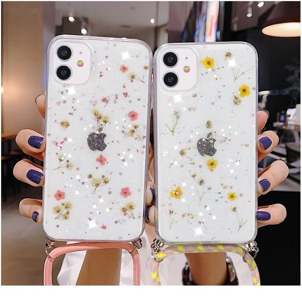 floral glitter strap cord chain phone case for iphone 11 pro xs max xr x 7 8 6 6s plu qylran
floral glitter strap cord chain phone case for iphone 11 pro xs max xr x 7 8 6 6s plu qylran