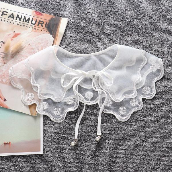 bow ties women fake collars for sweater dress girl false collar big lapel lace detachable necklace shawl lace-up bowknot nep kraagie, Black;gray
bow ties women fake collars for sweater dress girl false collar big lapel lace detachable necklace shawl lace-up bowknot nep kraagie, Black;gray