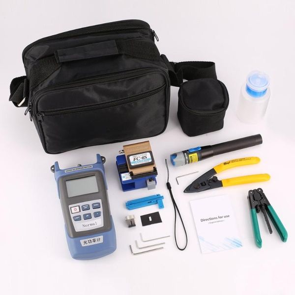 ftth fiber optic tool kit fiber cleaver fc-6s optical power meter cable wire stripper visual fault locator 5mw
ftth fiber optic tool kit fiber cleaver fc-6s optical power meter cable wire stripper visual fault locator 5mw