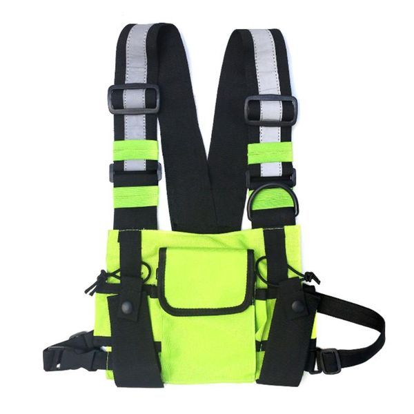 men women gift chest rig bag street hip hop vest type adjustable strap reflective strip outdoor sports fashion travel portable
men women gift chest rig bag street hip hop vest type adjustable strap reflective strip outdoor sports fashion travel portable
