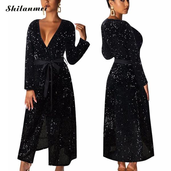yyw черных насыщенных пояса elegant maxi платье с поясом клуб партия вечера vestidos женщин сексуального v образный вырез с длинным рукавом, Black;gray
yyw черных насыщенных пояса elegant maxi платье с поясом клуб партия вечера vestidos женщин сексуального v образный вырез с длинным рукавом, Black;gray