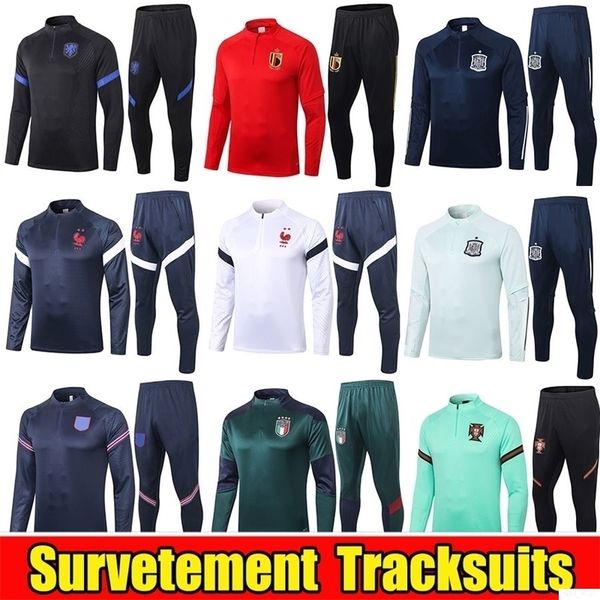 2021 spain soccer tracksuit long sleeve chandal futbol new argentina belgium football training suit kane werner survetement sets quality, Black
2021 spain soccer tracksuit long sleeve chandal futbol new argentina belgium football training suit kane werner survetement sets quality, Black