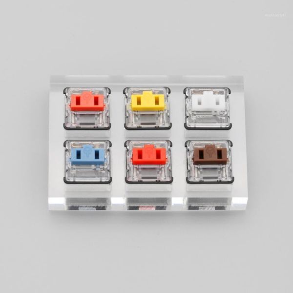 acrylic switch tester 2x3 kailh choc low profile switch brown white red dark yellow blue orange smd rgb for mechanical keyboard1
acrylic switch tester 2x3 kailh choc low profile switch brown white red dark yellow blue orange smd rgb for mechanical keyboard1