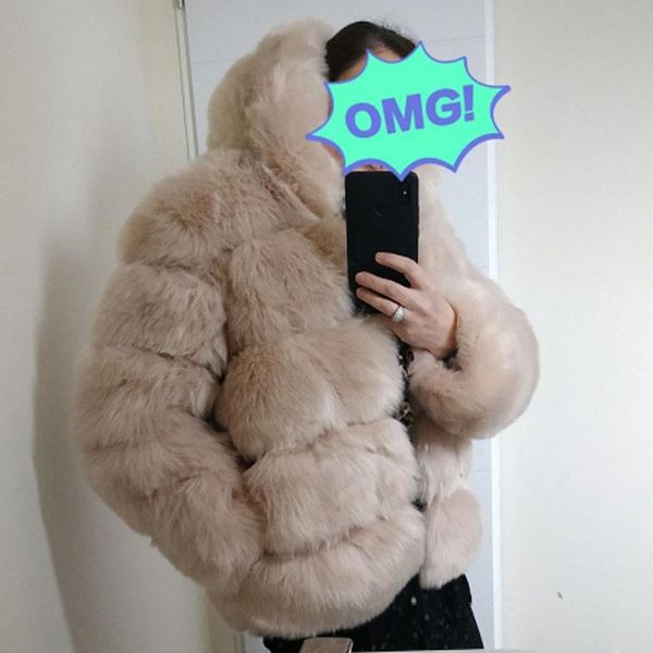 2021 winter thick warm faux fur coat women plus size hooded long sleeve faux fur jacket luxury winter coats bontjas, Black
2021 winter thick warm faux fur coat women plus size hooded long sleeve faux fur jacket luxury winter coats bontjas, Black