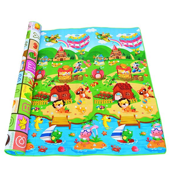 baby crawling mat 0.5cm thickness play carpet soft eva foam gym game rugs children double side playmat dinosaur car letter farm q1120
baby crawling mat 0.5cm thickness play carpet soft eva foam gym game rugs children double side playmat dinosaur car letter farm q1120
