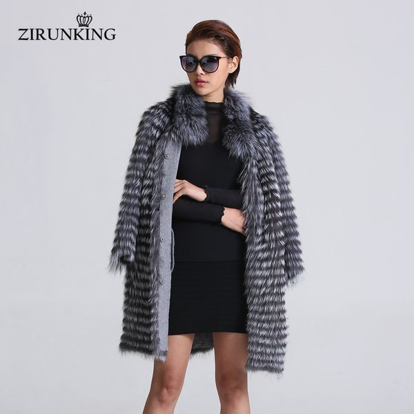 zirunking knitted real silver fox fur coats fashion fur jacket striped style outfit female fox fur for autumn zcw-02ylx1019, Black
zirunking knitted real silver fox fur coats fashion fur jacket striped style outfit female fox fur for autumn zcw-02ylx1019, Black