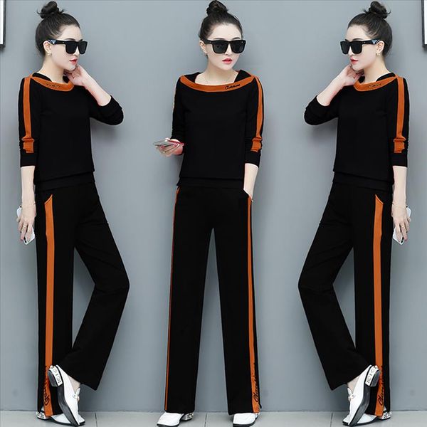 2021 black two piece set tracksuits for women outfits plus size sportsuits pant suit jogging pants female clothes matching, Gray
2021 black two piece set tracksuits for women outfits plus size sportsuits pant suit jogging pants female clothes matching, Gray