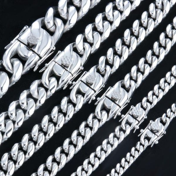 chains 6mm-18mm hip-hop curb cuban link chain stainless steel necklace for men and women bracelet fashion jewelry, Silver
chains 6mm-18mm hip-hop curb cuban link chain stainless steel necklace for men and women bracelet fashion jewelry, Silver